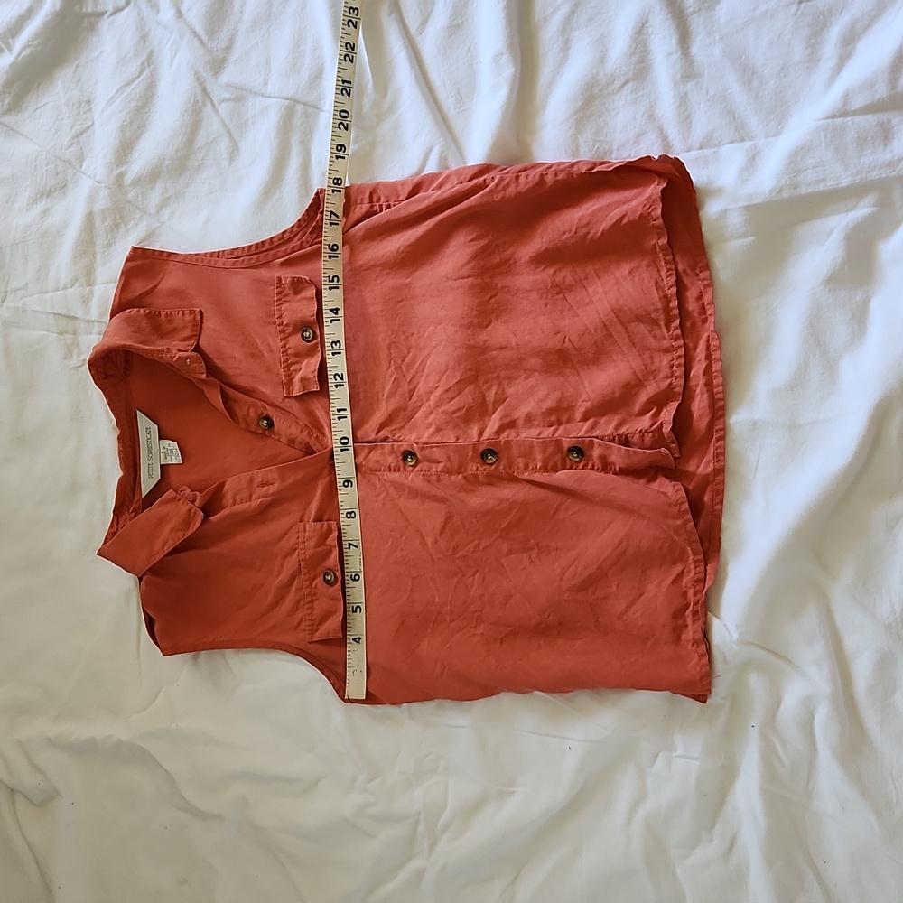 Petite Button Down Tank